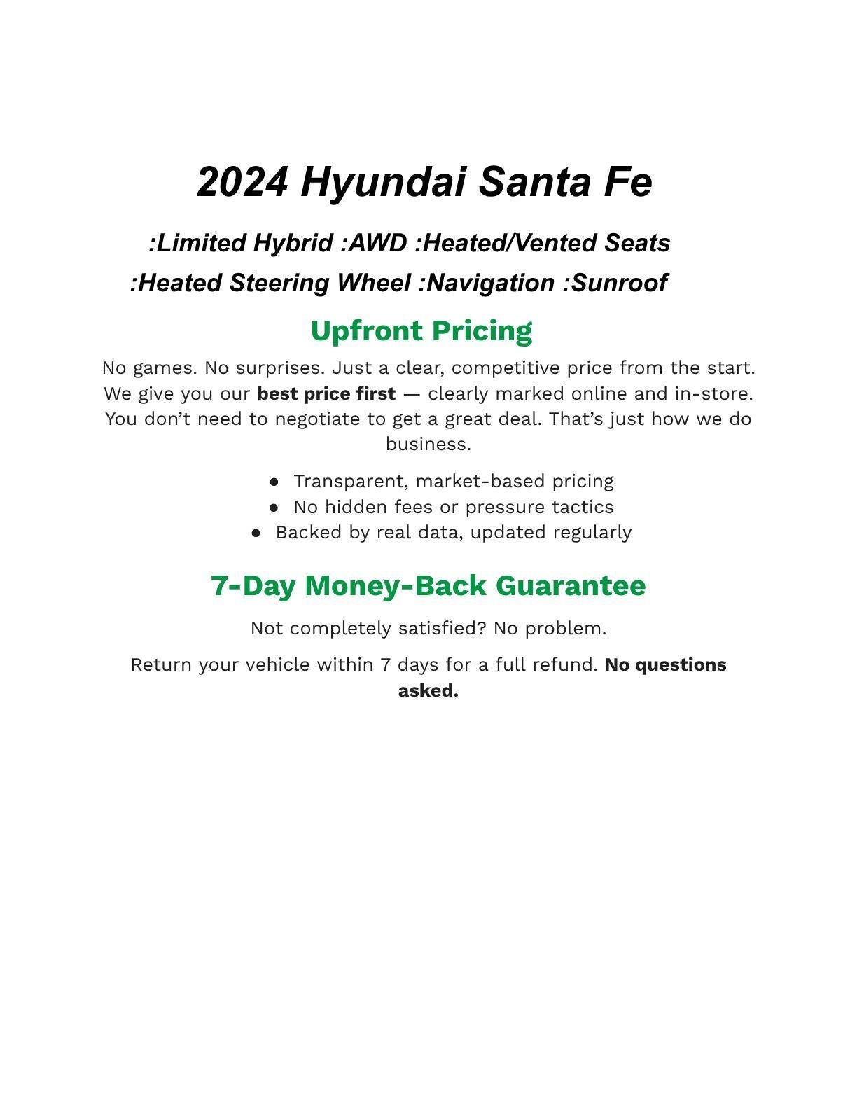 hyundai santa fe 2024 5NMP3DG15RH005218 image hyundai santa fe 2024 5NMP3DG15RH005218 image